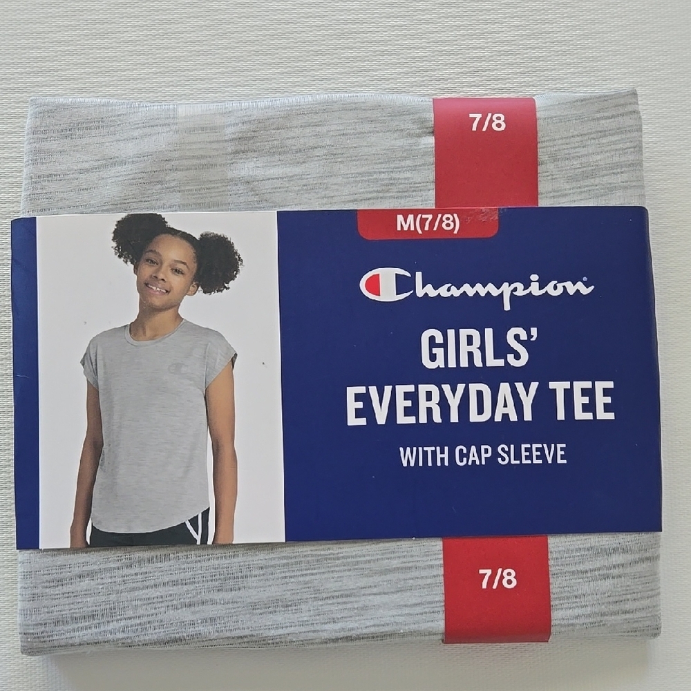 Champion Girls' Gray Everyday Tee